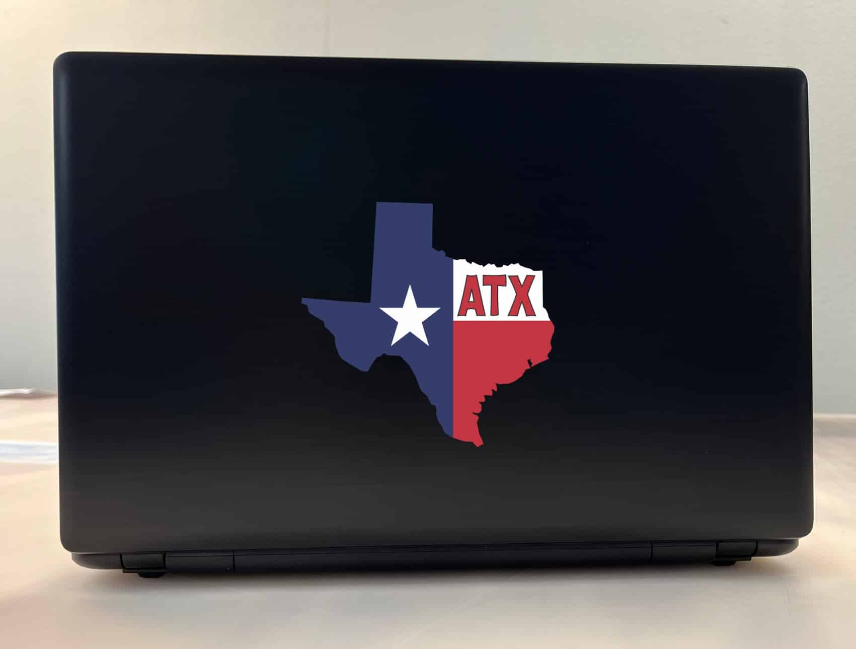 StickerTalk Die Cut ATX Austin Texas Vinyl Sticker, 5 inches x 4 - Image 3