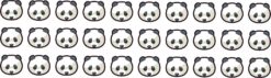 Panda Camera Dots Webcam Covers