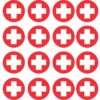 Medical Cross Vinyl Stickers