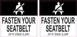 Fasten Your Seatbelt Vinyl Stickers