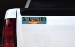 Rolling Pin This Is How I Roll Vinyl Sticker