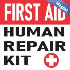 Alternative view of StickerTalk Human Repair Kit First Aid Magnet, 5 inches x 5 inches