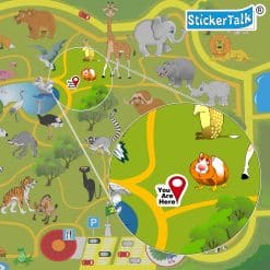 Map Pointer Stickers