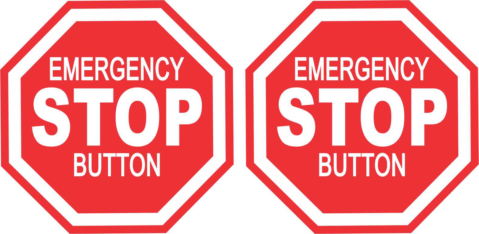 emergency shutdown button