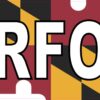 Maryland Flag Harford Magnet