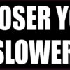 The Closer You Get the Slower I Go Vinyl Sticker