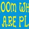 Blue Bloom Where You Are Planted Magnet