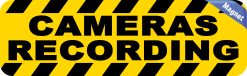 Alternative view of StickerTalk Cameras Recording Magnet, 10 inches x 3 inches