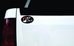 I Love My Duck Vinyl Sticker