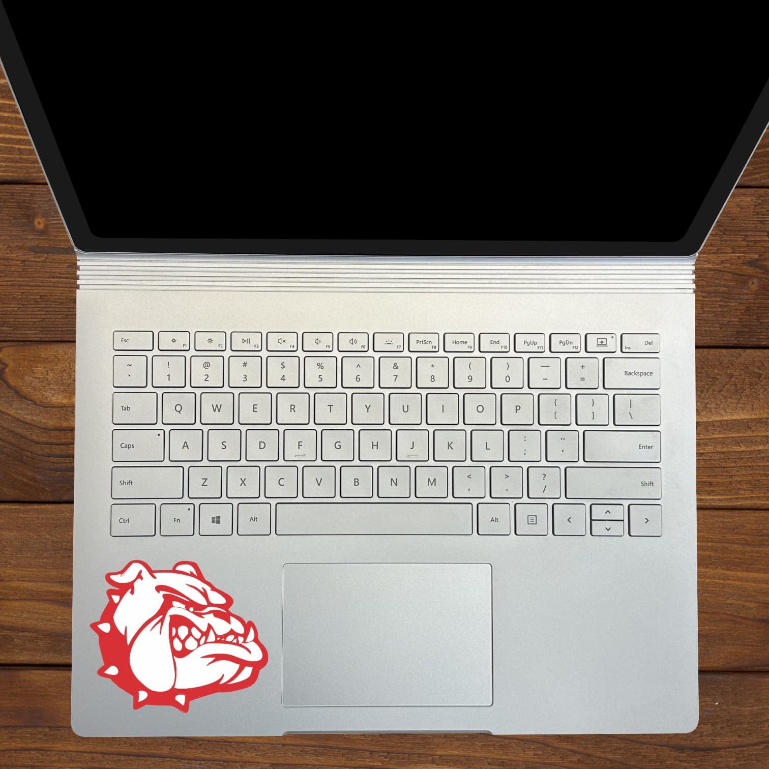 StickerTalk Right Facing Red Bulldog Vinyl Sticker, 3.5 inches x 3 inches - Image 5