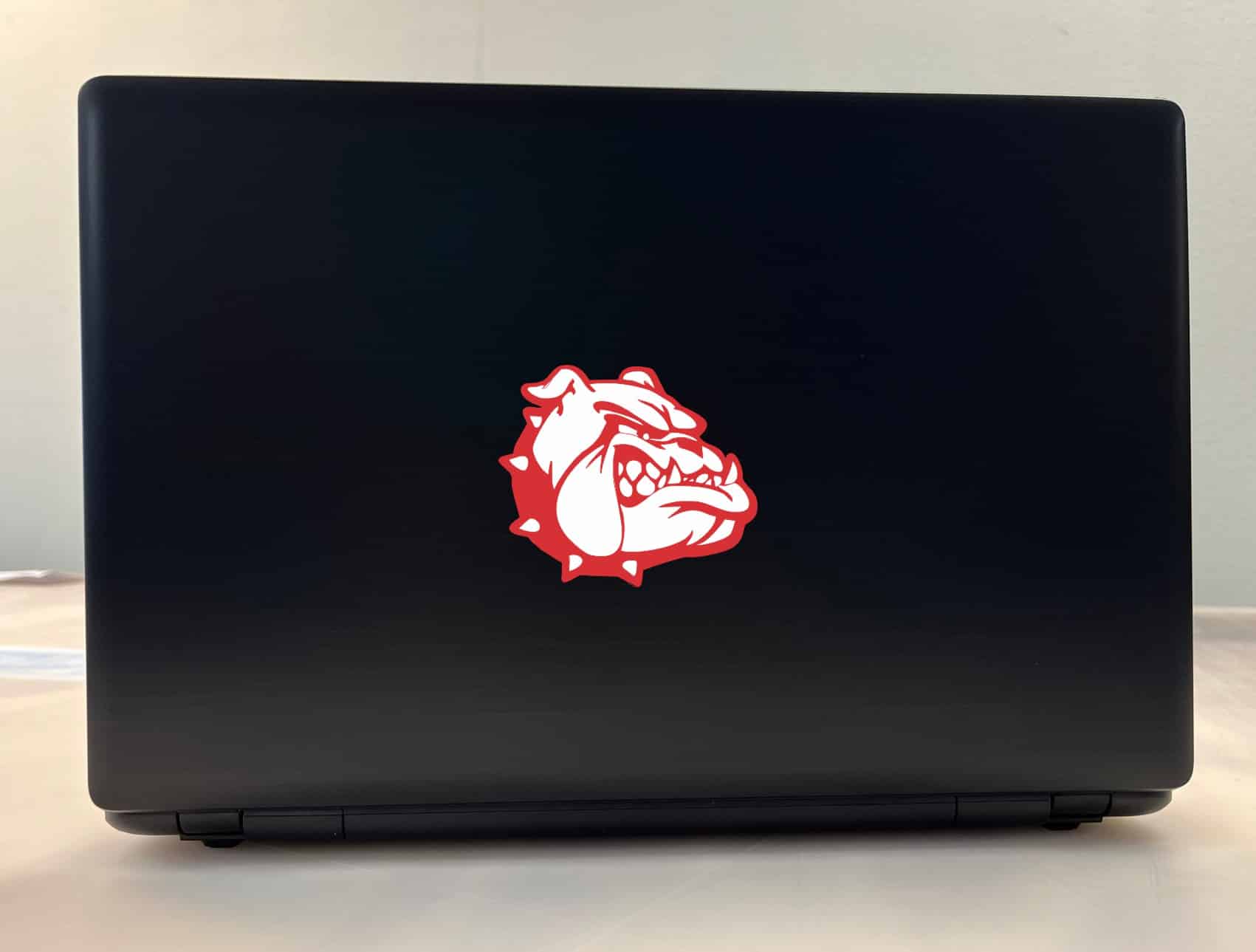 StickerTalk Right Facing Red Bulldog Vinyl Sticker, 3.5 inches x 3 inches - Image 4