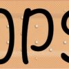 Oops Bandage Vinyl Sticker