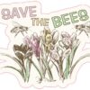 Save the Bees Vinyl Sticker