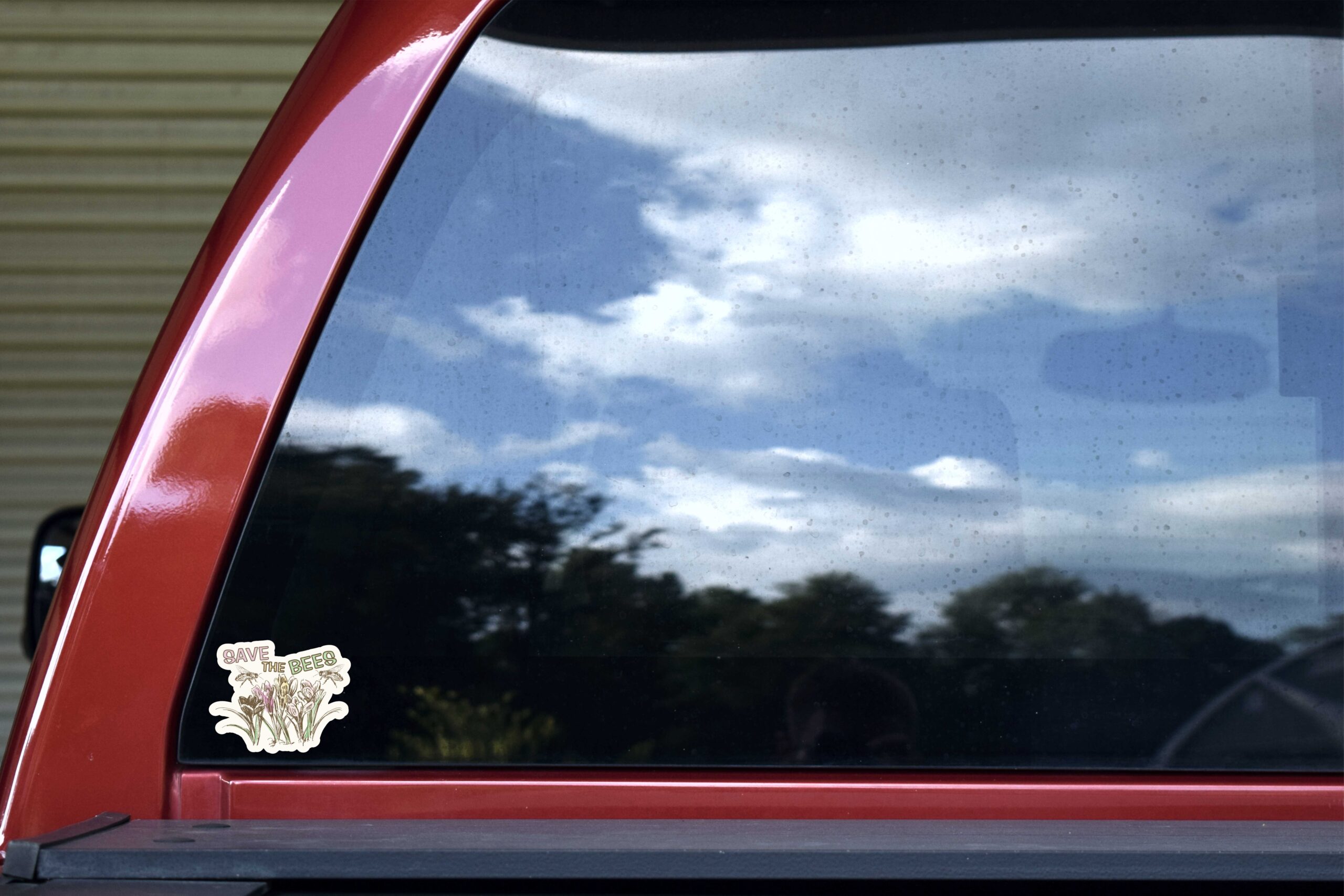 Save the Bees Vinyl Stickers