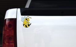 Left Facing Hornet Vinyl Sticker
