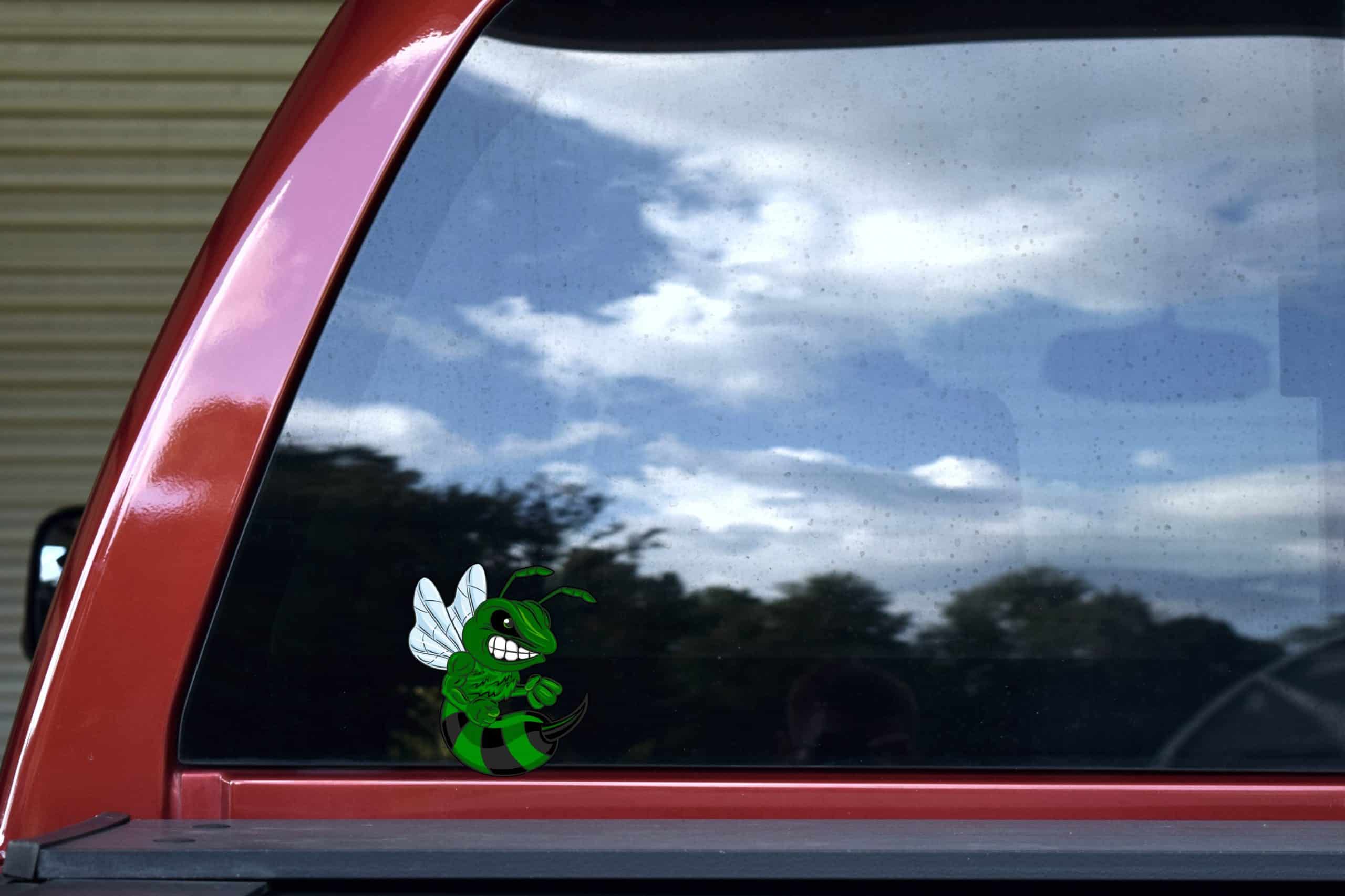 StickerTalk Green Hornet Vinyl Sticker, 4 inches x 4.5 inches - Image 4