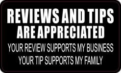 StickerTalk Reviews and Tips Appreciated Magnet, 5 inches x 3 in