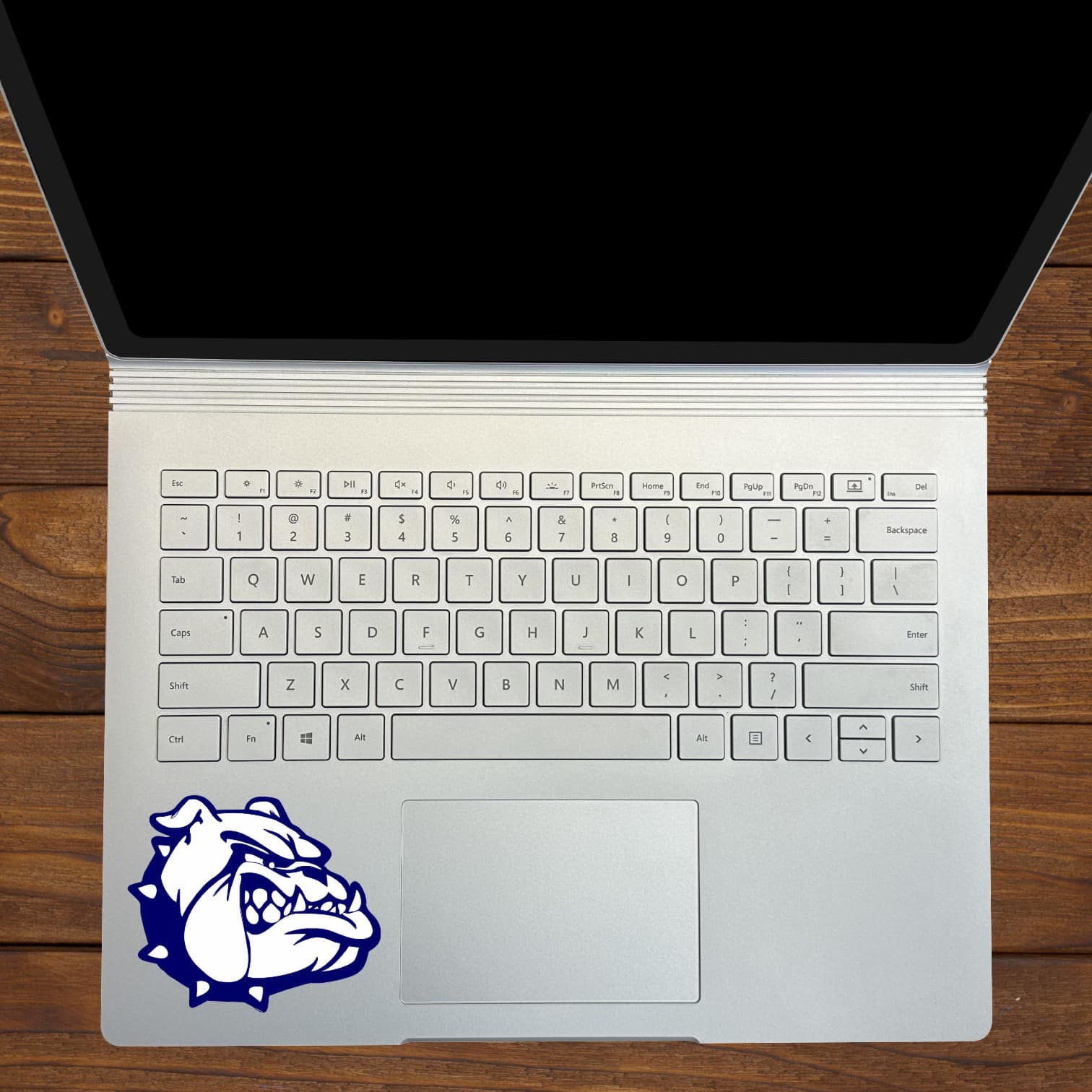 StickerTalk Right Facing Blue Bulldog Vinyl Sticker, 3.5 inches x 3 inches - Image 5