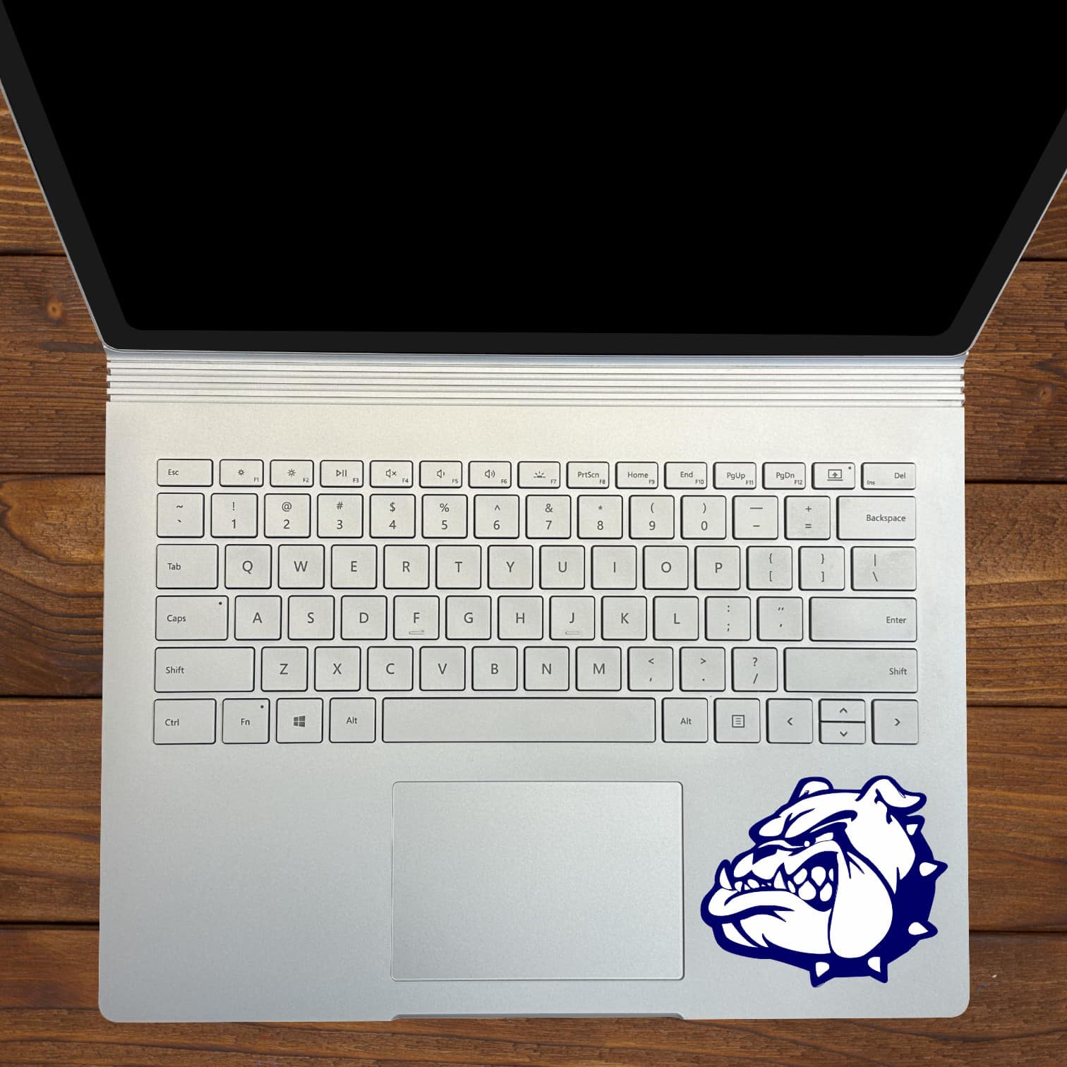 StickerTalk Left Facing Blue Bulldog Vinyl Sticker, 3.5 inches x 3 inches - Image 5