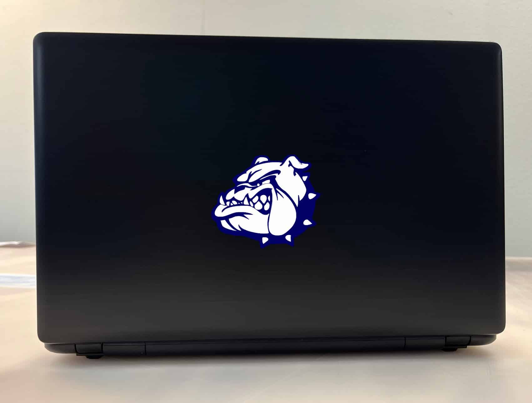 StickerTalk Left Facing Blue Bulldog Vinyl Sticker, 3.5 inches x 3 inches - Image 4