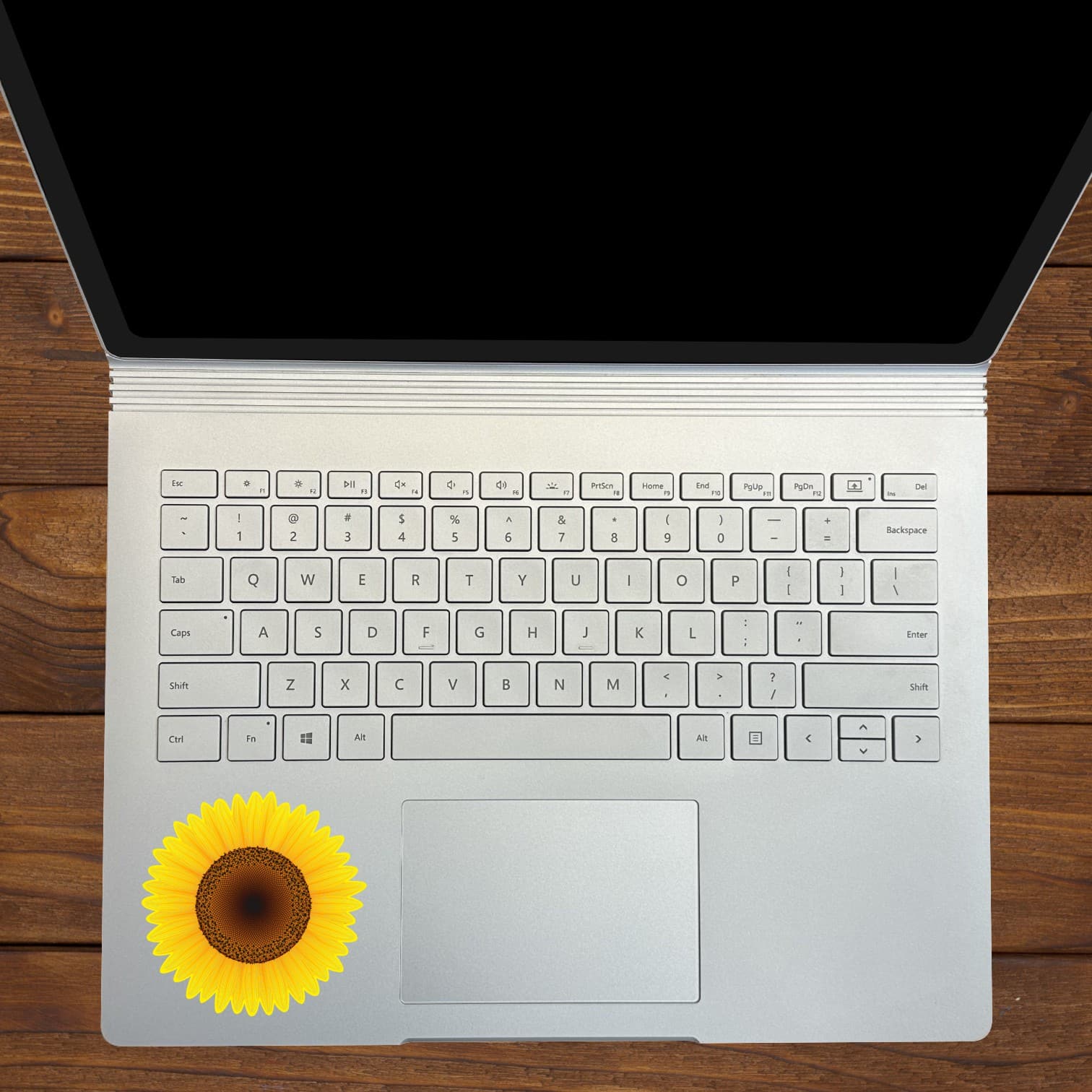 StickerTalk Sunflower Vinyl Stickers, 1 sheet of 2 stickers, 3 inches x 3 inches each - Image 4