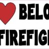 My Heart Belongs to a Firefighter Magnet