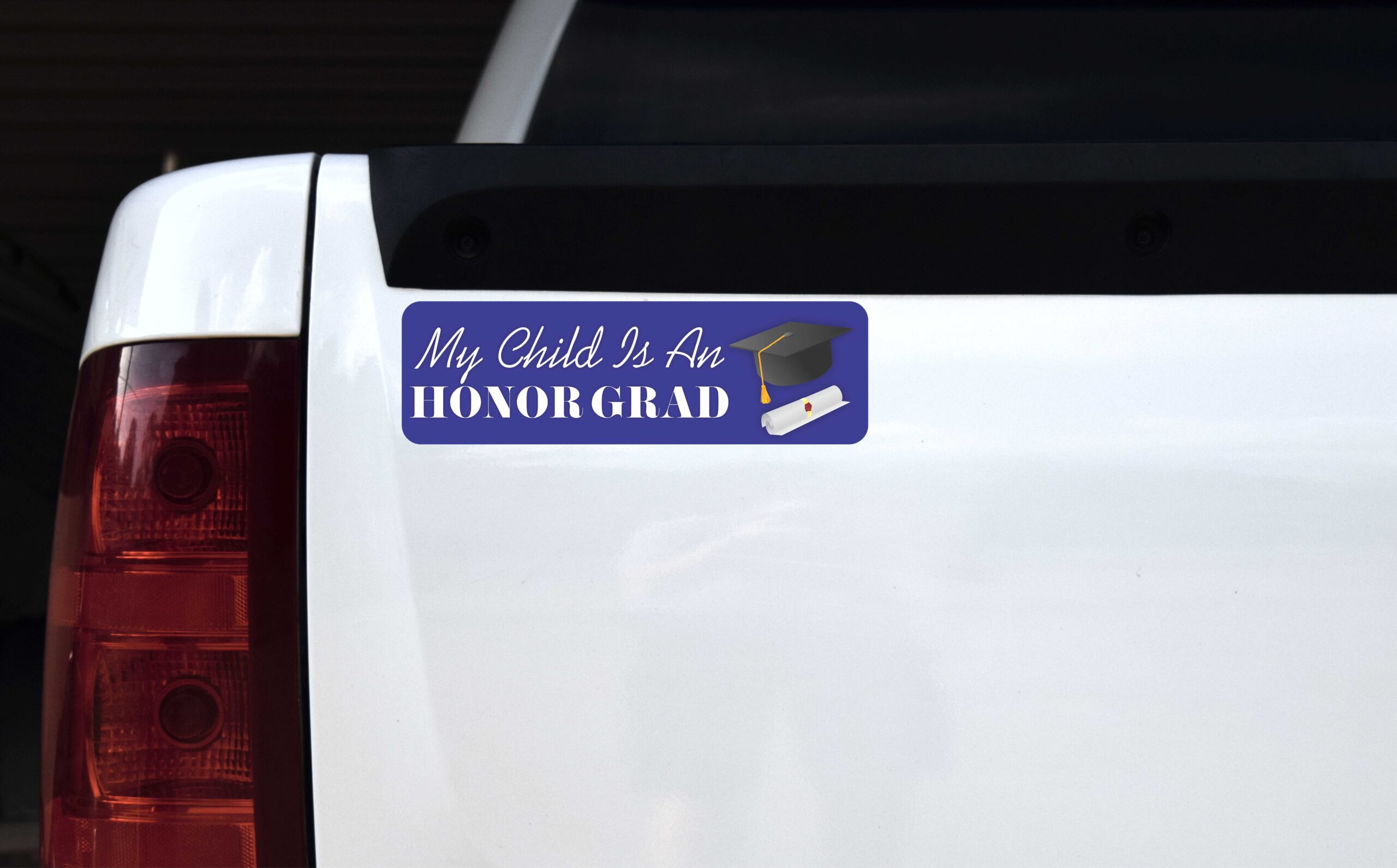 Blue My Child Is An Honor Grad Magnet