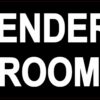 All Gender Restroom Magnet