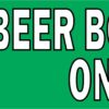 Beer Bottles Only Recycling Vinyl Sticker