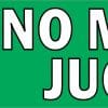 StickerTalk No Milk Jugs Recycling Magnet, 10 inches x 3 inches
