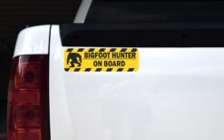 Bigfoot on Hunter Board Magnet