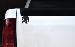 Right Facing Bigfoot Vinyl Sticker
