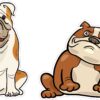 Bulldog Vinyl Stickers