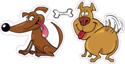 Dog Vinyl Stickers