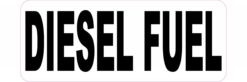 Diesel Fuel Vinyl Sticker