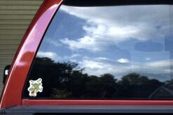 Be Hoppy Toad Vinyl Stickers