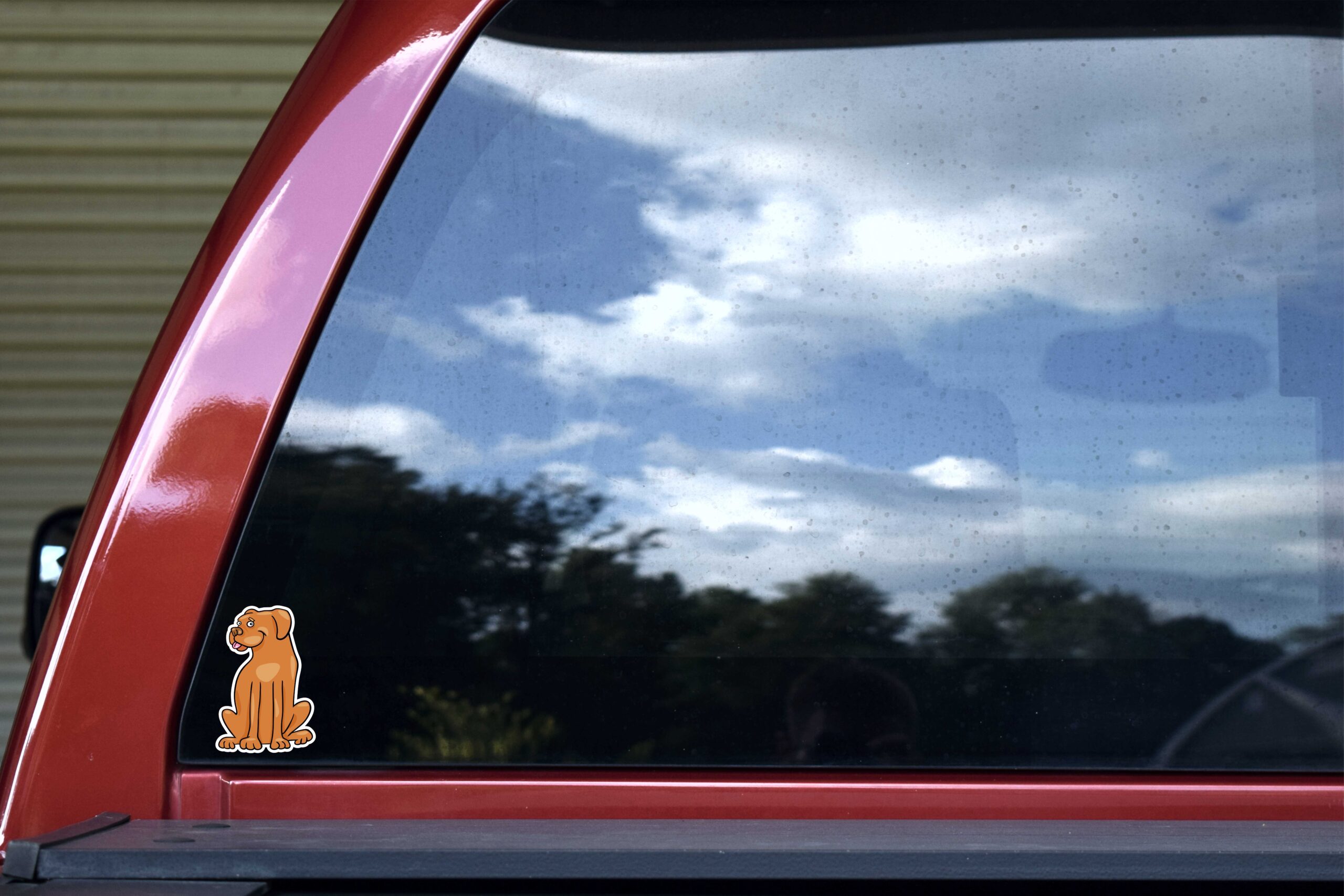 Heart and Dogs Vinyl Stickers