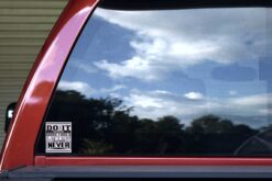 Gray and Tan Inspirational Quote Vinyl Stickers