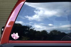 Watercolor Purple Flowers Vinyl Stickers