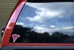 Purple Flowers Vinyl Stickers