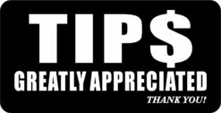 Tips Greatly Appreciated Magnet