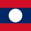 Laos Flag Vinyl Sticker