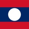 Laos Flag Vinyl Sticker