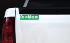 Green Groundskeeper Magnet