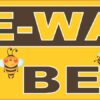 Cute Bee-Ware of Bees Vinyl Sticker