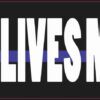 Police Lives Matter Vinyl Sticker