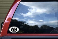Cruise Ship Oval AK Sitka Alaska Vinyl Sticker