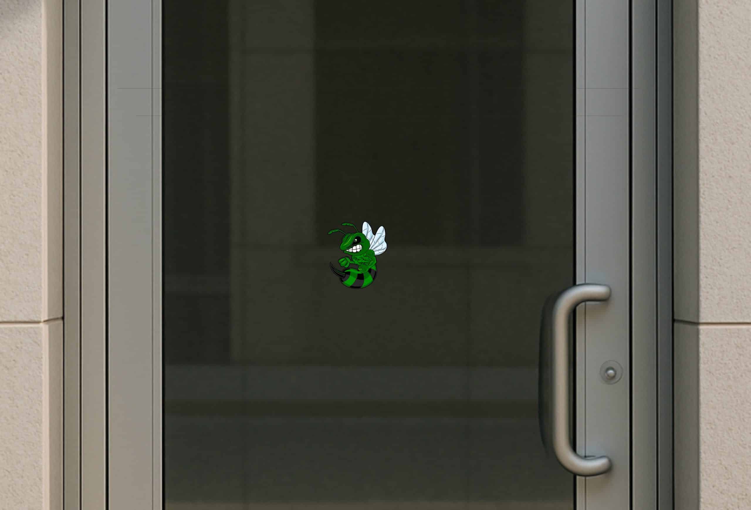 StickerTalk Left Facing Green Hornet Vinyl Sticker, 4 inches x 4 - Image 6