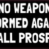 Isaiah 54:17 Vinyl Sticker