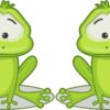 Frog Vinyl Stickers